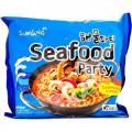 Samyangg Seafood Party Korean Style Ramen Noodle Soup, 125g X 1 Packs 1. 