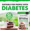 NKD Living 100% Natural Erythritol 454gm Granulated Zero Calorie Sugar Replacement. 
