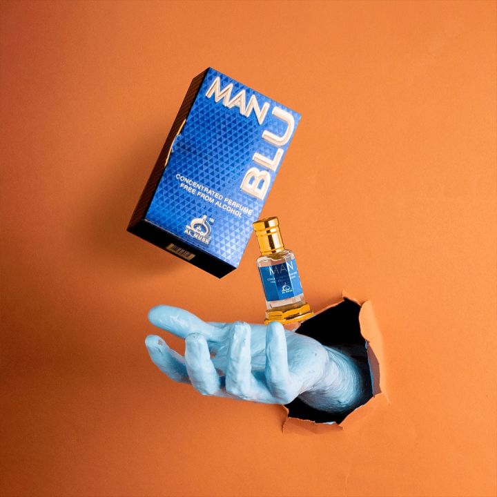 Man Blu By Musk Al Mahal - 12ml Attar