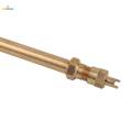Tyre Valve Stem Extension Rod Copper Truck Lorry TWIN WHEEL 100 mm. 