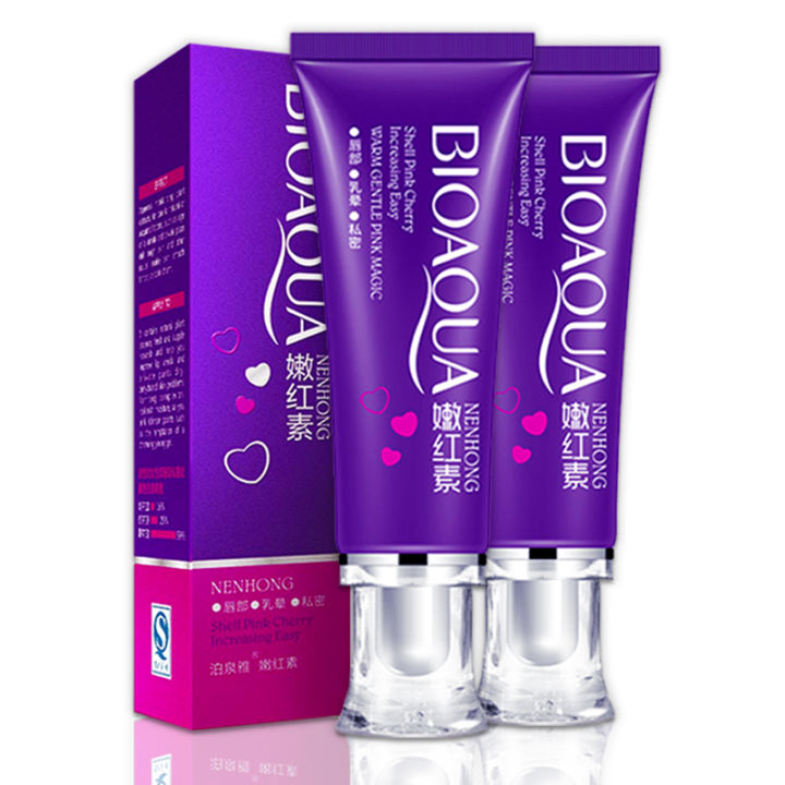 Pack of 2 Bioaqua Warm Gentle Natural Pink Magic Cream Gel 100% Original - 30gm