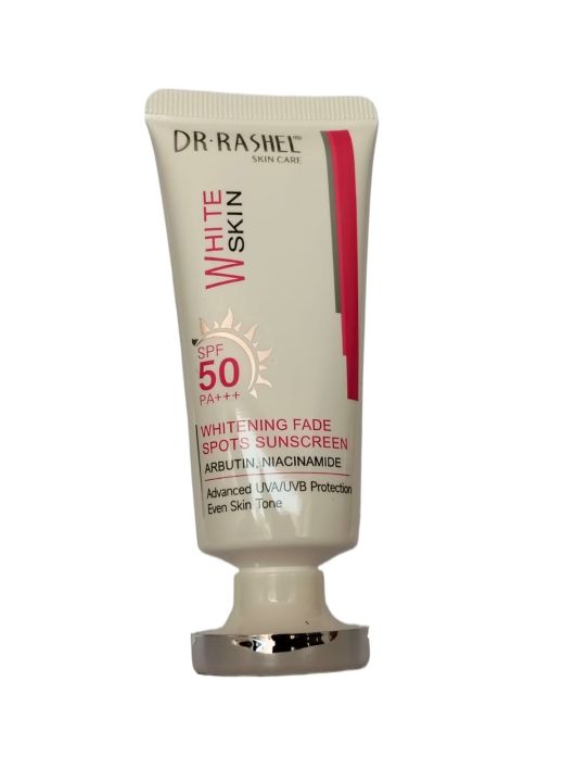 Dr Rashel Whitening Sunscreen Fade Spots SPF 50 PA+++ 40G
