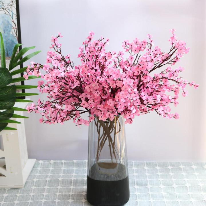 Faux Flowers Babys Breath Flower Bulk Artificial Gypsophila Bouquet