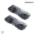 Baby Safety Transparent Refrigerator Freezer Latch Lock French Fridge Door Lock, Freezer Lock, Invisible Cupboard Locket - KiddieGuard. 