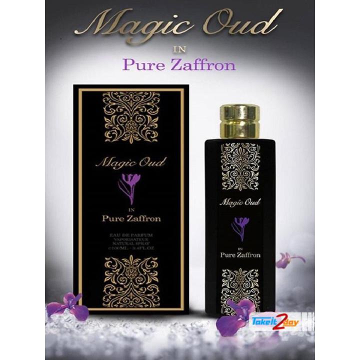 Paris Corner Magic Oud in Pure Zaffron 100ml (Arabian Oud Kalimath Black )  ShopForever.pk