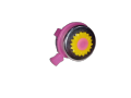 Sunflower-Shaped Bicycle Bell Plastic Bicycle Bell Cycling Ringing Bell  Available in random Colors for Kids with Clear Ring Tone and Easy Installation cycle accessories. 