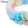 Spa Headband Widely-Use Solid Color Women Skincare Headband. 