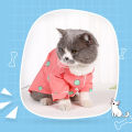 Green Home Cat Costume Cute Thin T-shirt Dog Two-legged Pet Clothing. 