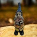 Horror Gnome Resin Ornaments Garden Gnome Statue Tricky Dwarf Zombie Figurine Decoration for Home Garden Patio Decor. 