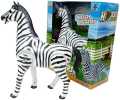 Battery Operated Walking Zebra Toy Horse Toy - Shakes Head, Wags Tail, Moves Around. 