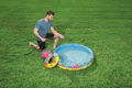 Bestway Play Swimming Pool 4 Feet with Swim Ring and Ball For 3-6 Years Kids. 