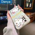 dienya For Xiaomi MI POCO X4 Pro 5G Case Cartoon Cute Kitty Luxury Plating Side Phone Cases Pattern Silicone Casing Full Back Cover Camera Protection Softcase. 