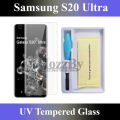 Samsung Galaxy S20 Ultra UV Tempered Glass Full Glue Screen Protector For Samsung Galaxy S20 Ultra. 