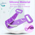 Silicone Bath Body Brush, Silicone Back Scrubber, Soft Rubbing Exfoliating Back Massager, Shower Back Scrubber, Magic Skin Scrubber, Flexible Back Scrubber Friction Comfort Double Sided. 