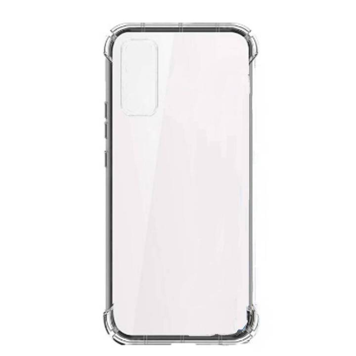 Vivo V20 SE Anti Shock Transparent Four Corner Anti Burst Air Bag Shock Proof Bumper Case Cover High Quality Crystal Clear TPU Cover