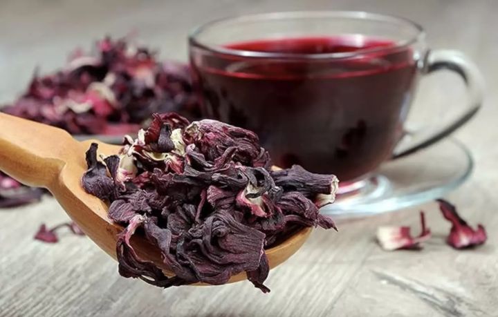 100% Premium Quality Sun Dried Organic Pure Hibiscus Flower Whole Loose Ceylon  114g