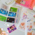 Ins Transparent Album Creative Star Chasing Photo Storage Album Bank Card Business Card Folder Album School Desk Accessories. 