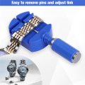 Watch Link Removal Tool Kit, Watch Band Sizing Tool Kit for Watch Bracelet Adjustment, Watch Pin Removal Tool. 