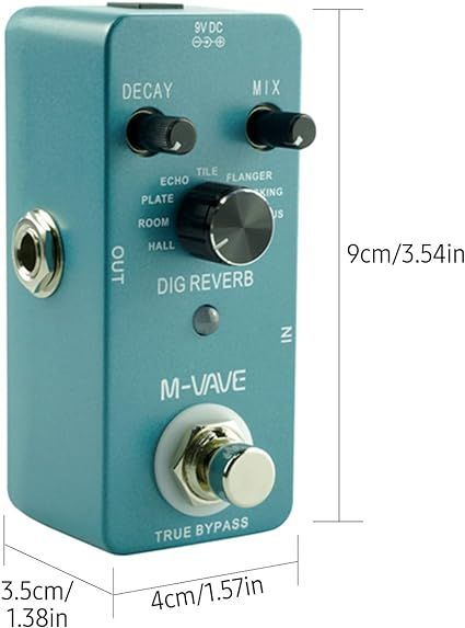 DIG%20REVERB%20Digital%20Reverb%20Guitar%20Effect%20Pedal%209%20Reverb%20Types%20Decay%20&%20Mix%20Control%20True%20Bypass%20Full%20Metal%20Shell%20-%20Image%203