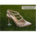 6 Pairs Heel Protectors 3 SIZES Stoppers for High Heels Shoes,Walk No Sinking. 