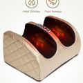 electric foot air compression full leg massage roller foot massager mat with knee heating function. 
