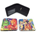 Cartoon Purse Anime PU Leather Wallet with Coin Pocket Card Holder Bags for Kid Teenager Men Women Short Wallets. 