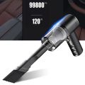 3 in 1 Portable Vacuum Cleaner Duster Blower Air Pump Wireless Handheld Clean Microscopic Dust From Car, Home, Computer, Laptop, Flower, Mirror, Vehicle Interior Cleaner. 