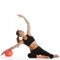 Yoga Pilates Mini Exercise Ball 20CM - LIVEUP LS3225. 