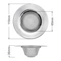Stainless Steel Sink Drain Strainer for Kitchen Bathroom Drain Strainer Floor Drain Cover. 