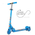 Foldable Kids Scooty – 3 Black Wheel Scooty for Kids | Scooty Bike for Girls & Boys with Flashing Wheels & Adjustable Height | Scooty for Girls & Kids. 