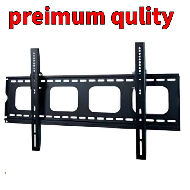 Best  primume Quality 40 inch To 75 inch Universal LCD LED TV Fix Wall Bracket Wall Mount Wall Stand Slim Wall Bracket Wall Mount Wall Stand Non-Movable Wall Bracket Wall Mount Wall Stand