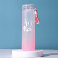 Hello Master Crystal Glass Water Bottle | Frosted Glass Drinking Bottle for Girls | Stylish and Eco-Friendly Hello Master Water Bottle. 