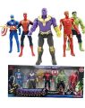 Avengers United Marvel Action Figures Pack Of 5 Avengers Set For Kids. 