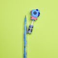4 x BTS / BT21 pencils - Fancy Lead Bullet Push (sika) Pencil For Kids (Girls and Boys). 