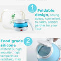 Fast Water Boiling 600 ml Portable Kettle - Compact Travel Kettle for Quick Boiling - Collapsible Foldable Electric Kettle - Silicone Travel Kettle for Hot Drinks and Instant Soups - Lightweight Sports Bottle Design - Efficient and Convenient for Home, Of. 