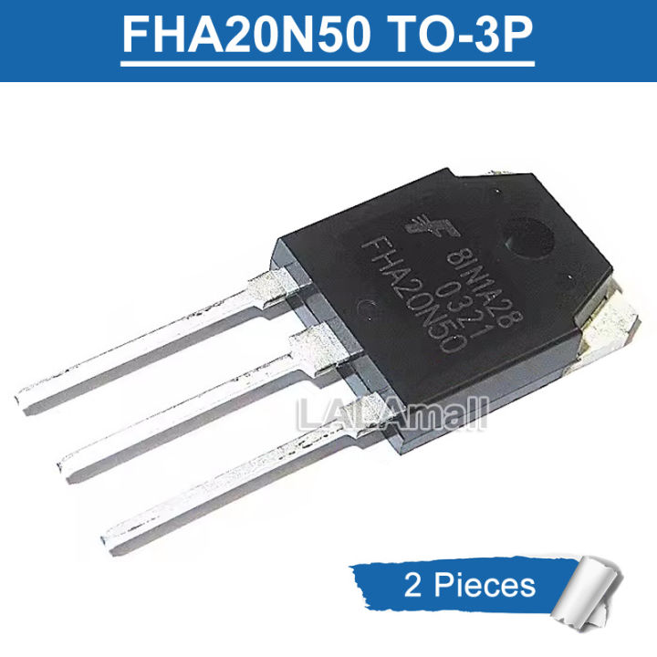 2pcs FHA20N50 TO-3P FHA 20N50 TO3P 20A/500V MOSFET Transistor New Original