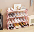 Premium Quality 4 Layers X-Type Foldable Fashion Shoe Organizer Stand,Shoe Rack with 5 color options,Shoe Organizer Stand in Modern Design. 