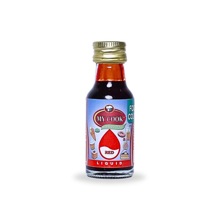MY COOK RED LIQUID FOOD COLOR 28ML