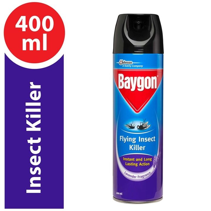 BAYGON SPRAY 400ML FLYING INSECT KILLER