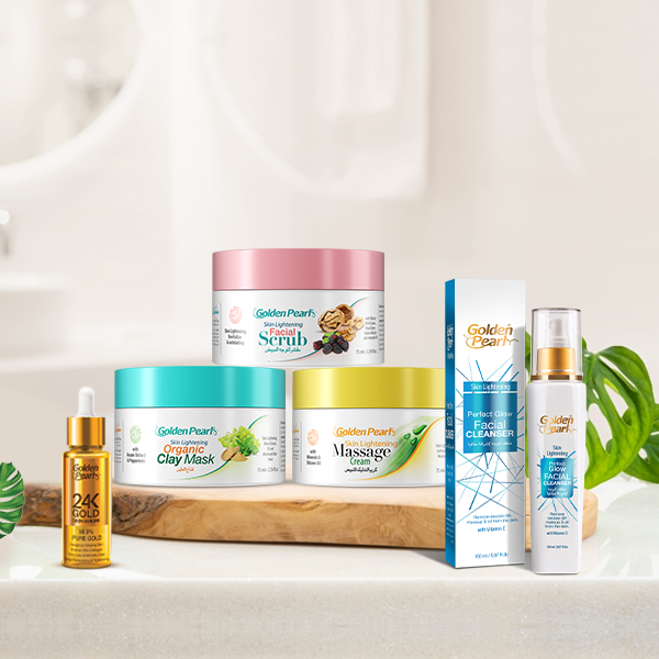 Golden Pearl  Facial Glow Bundle