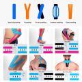 Kinesiology Tape Muscle Patch Sports Bandage Medical Athletic Recovery Self Adherent Bandage for Muscle Pain Relief. 
