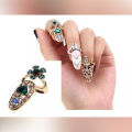 Trendy Classy Adjustable Nail Ring 1 Piece. 