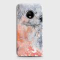 Motorola Moto E4 Cover Case Mix marbel  Hard Cover- Design 49. 