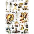 Bungo Stray Dogs Anime/Manga Stickers (UNCUT A5 Size) for phone cover notebook laptop journal. 