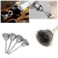 45PCS Stainless Steel Steel Wire Brush Wheel Brushes Die Grinder Rotary Electric Tool for Engraver. 