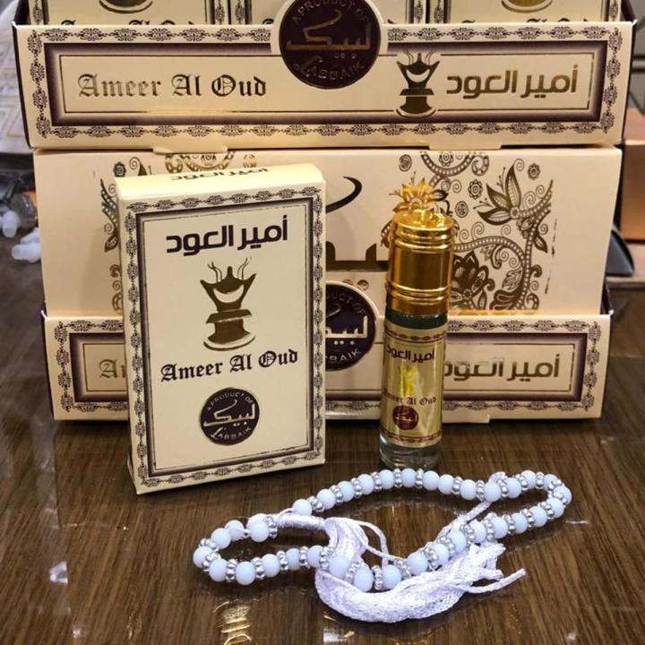Ameer%20Al%20Oud%20Attar%206ml%20+%20Tasbeeh%20%7C%20Company%20of%20Labbaik%20-%20Image%202