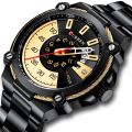 CURREN 8361 Quartz Movement Chronograph Date Display Watch Luminous Wristwatch With Stainless Steel Strap For Men. 
