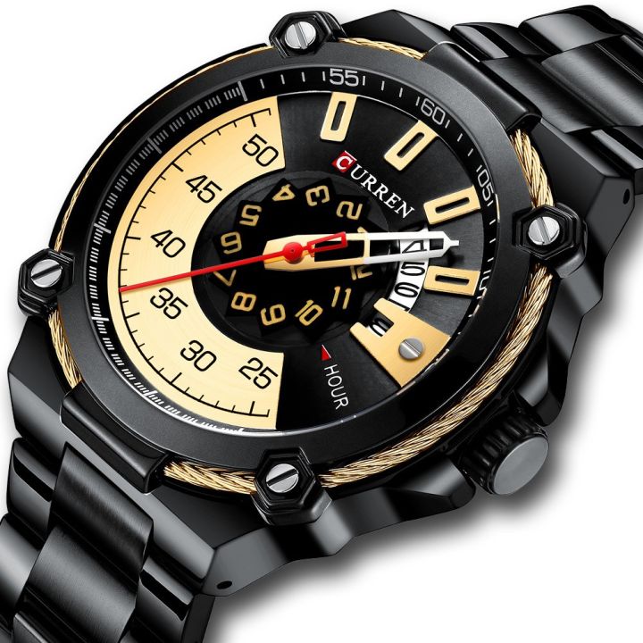 CURREN%208361%20Quartz%20Movement%20Chronograph%20Date%20Display%20Watch%20Luminous%20Wristwatch%20With%20Stainless%20Steel%20Strap%20For%20Men%20-%20Image%206