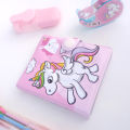 Cute Unicorn diary set with highlighter Tape and 3 in 1 Ball Point Pen A complete Gift stationery set school| Cute stationary items for girls. 