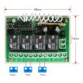 12V 4CH Channel 433Mhz Wireless Remote Control Switch. 